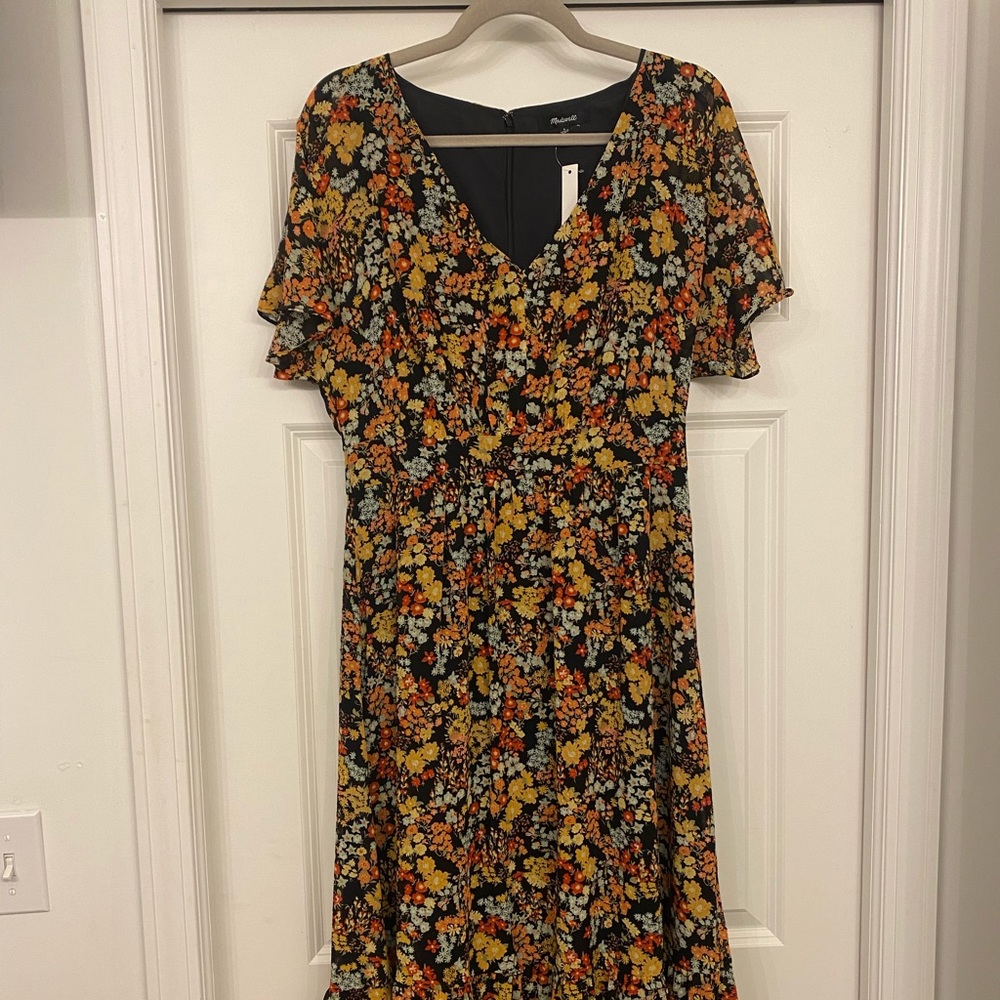 Madewell Size 4 Floral Dress